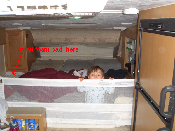 Truck Campers, Camper Bunk Bed Rails
